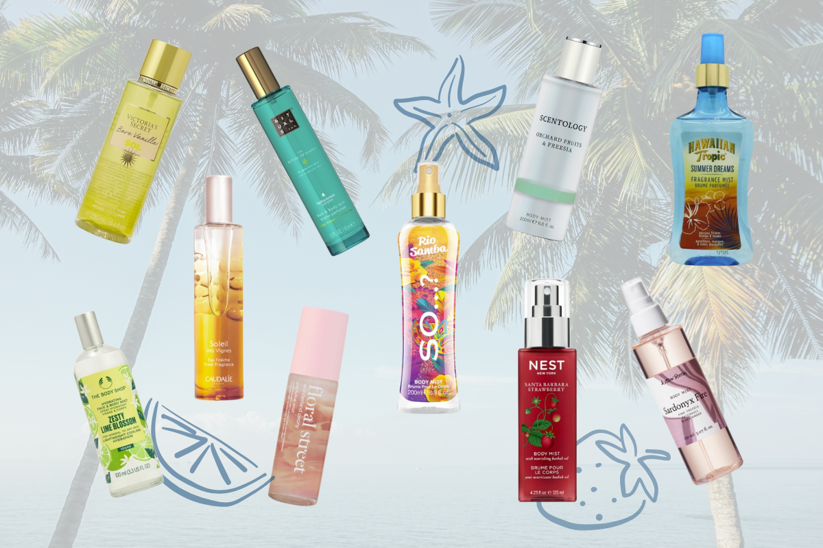 Summer body mists